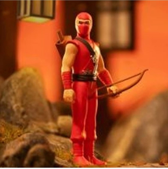 GI Joe Reaction Figure Red Ninja Wave 3 - Cobra Assassin - Picture 4 of 4